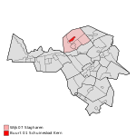 Map - NL - Hardenberg - Wijk 07 Slagharen - Buurt 01 Schuinesloot Kern